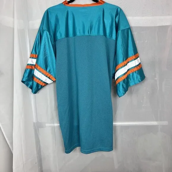 Vintage Miami Dolphins blank jersey Teamwork sz XL sports NFL - Picture 6 of 7